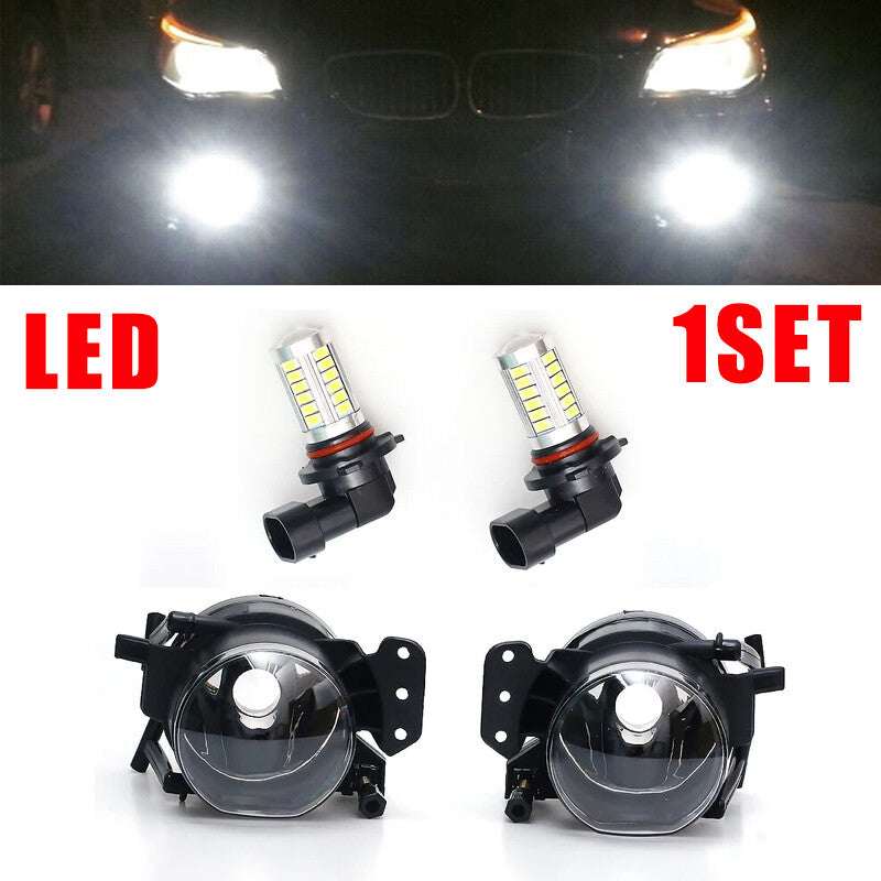 Front LED Fog Light Driving Lamp for BMW E60 525I 528I 530I 545I 550I M5 2004-10