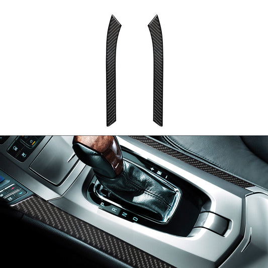 For 6Series E63 E64 2008-2010 Carbon Fiber Central Console Panel Cover Trim v