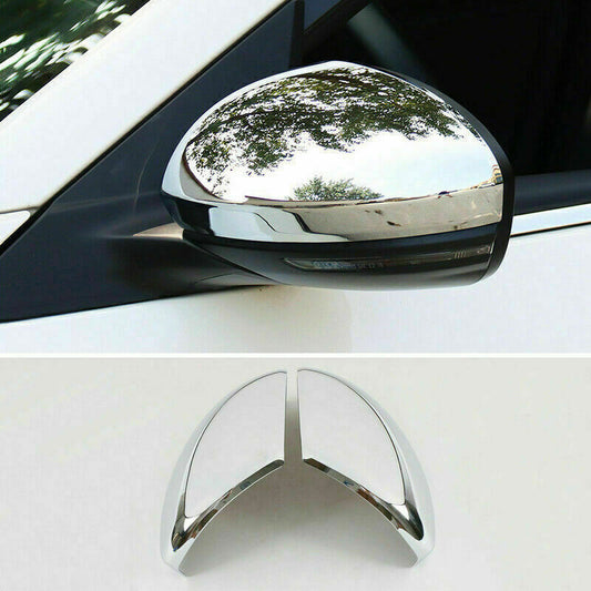 for Nissan Sentra 2020-2022 ABS Chrome Side RearView Side Mirror Cap Cover Trim