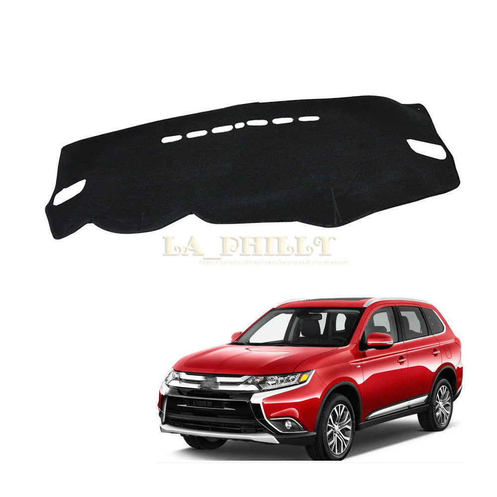 Car Front Dashmat Pad Dashboard Cover Carpet LHD For 14-17 for MITSUBISHI for OUTLANDER