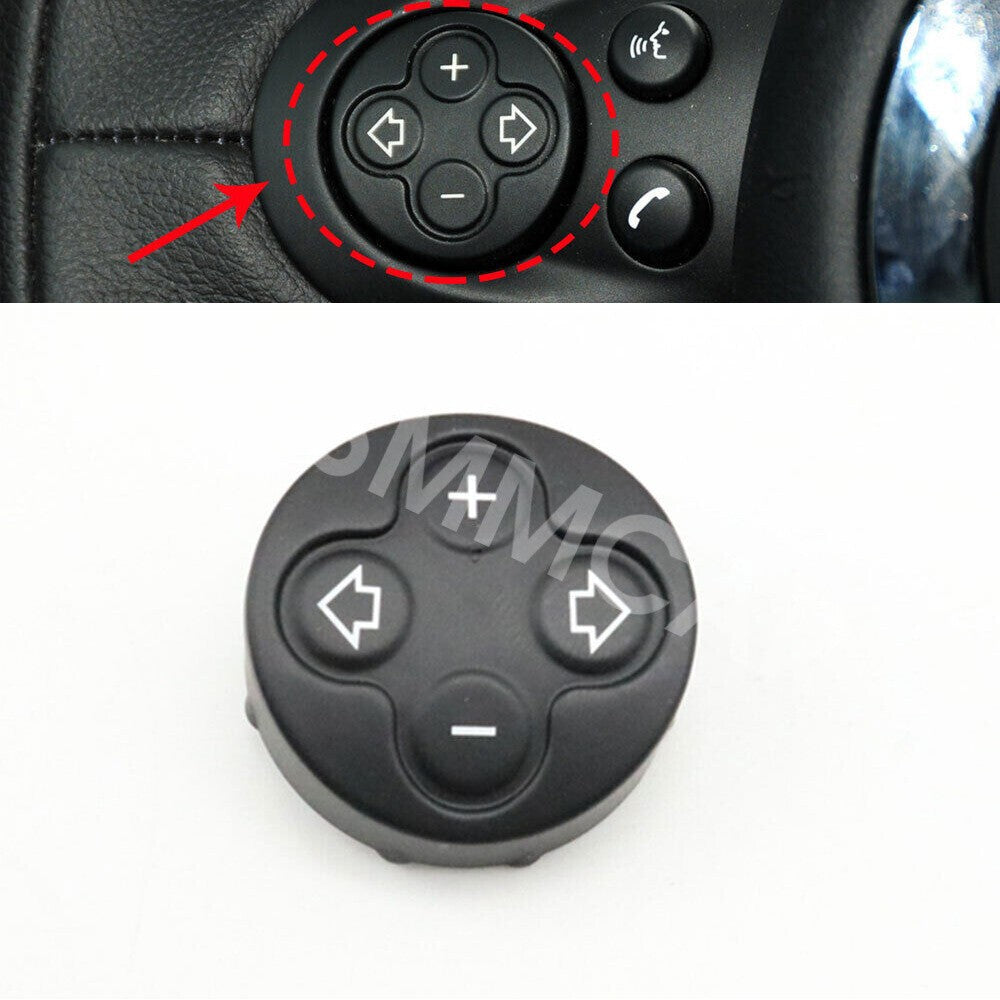 Fit for MINI Cooper R61 2007-2014 Steering Wheel Cruise Volume Switch Button Cap