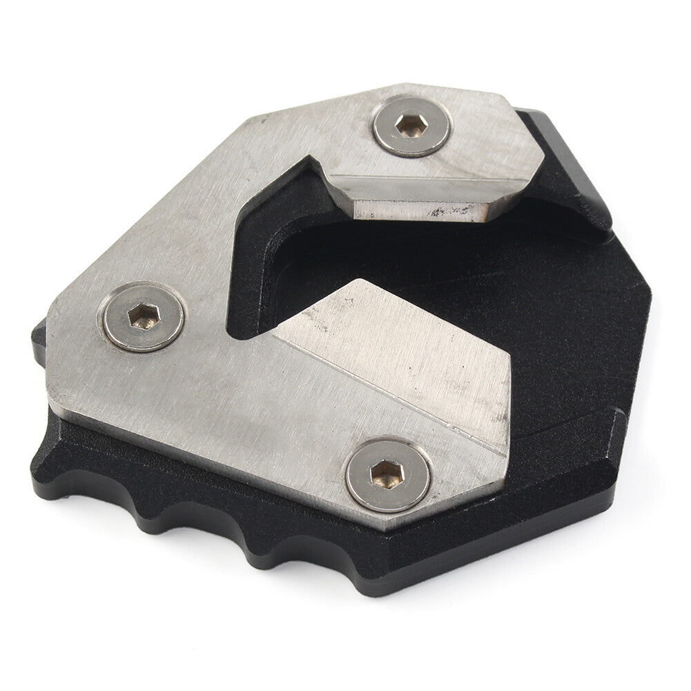 for BMW S1000XR 2014-2018 Kickstand Side Stand Enlarger Foot Support Plate Black