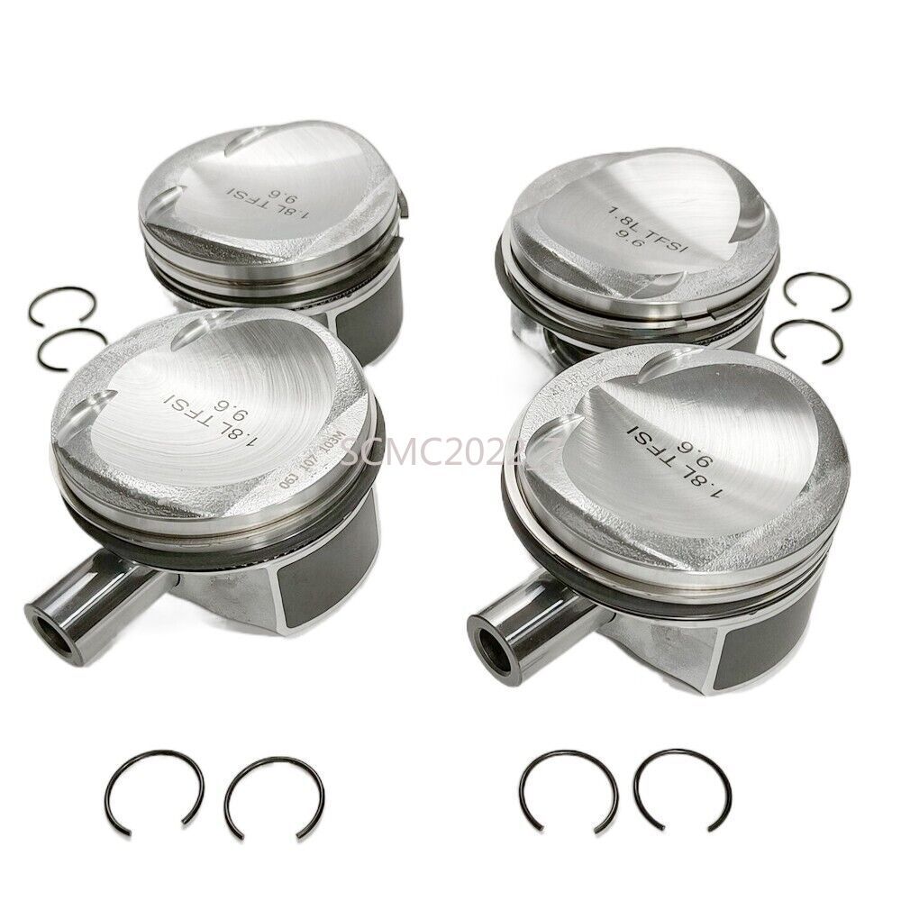 1.8T 4pcs Pistons  Rings ¦µ 21 mm for VW for Golf for Passat for AUDI A4 A5 TT 06H107065BS