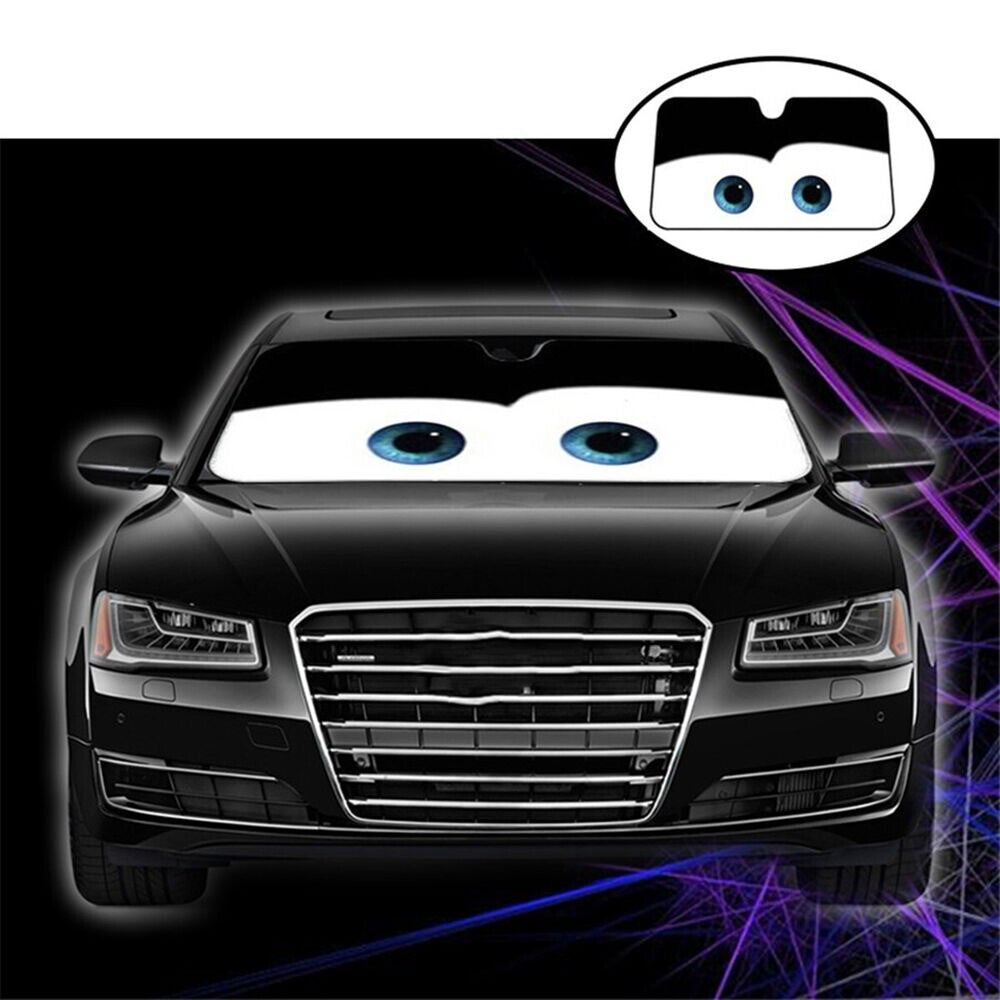 1x Windshield Sunshade Sun Shade For Car Cover Visor Wind Shield Cartoon Styling n