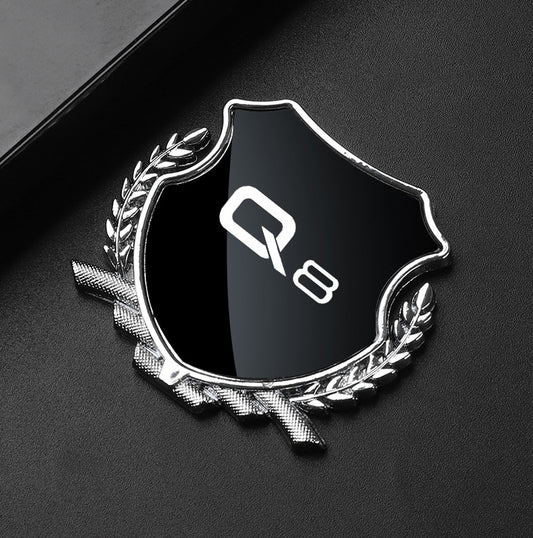 4x64mm Spoon Sport Logo Badge Wheel Center Cap Hub Cap Badge Black TE37 Edge