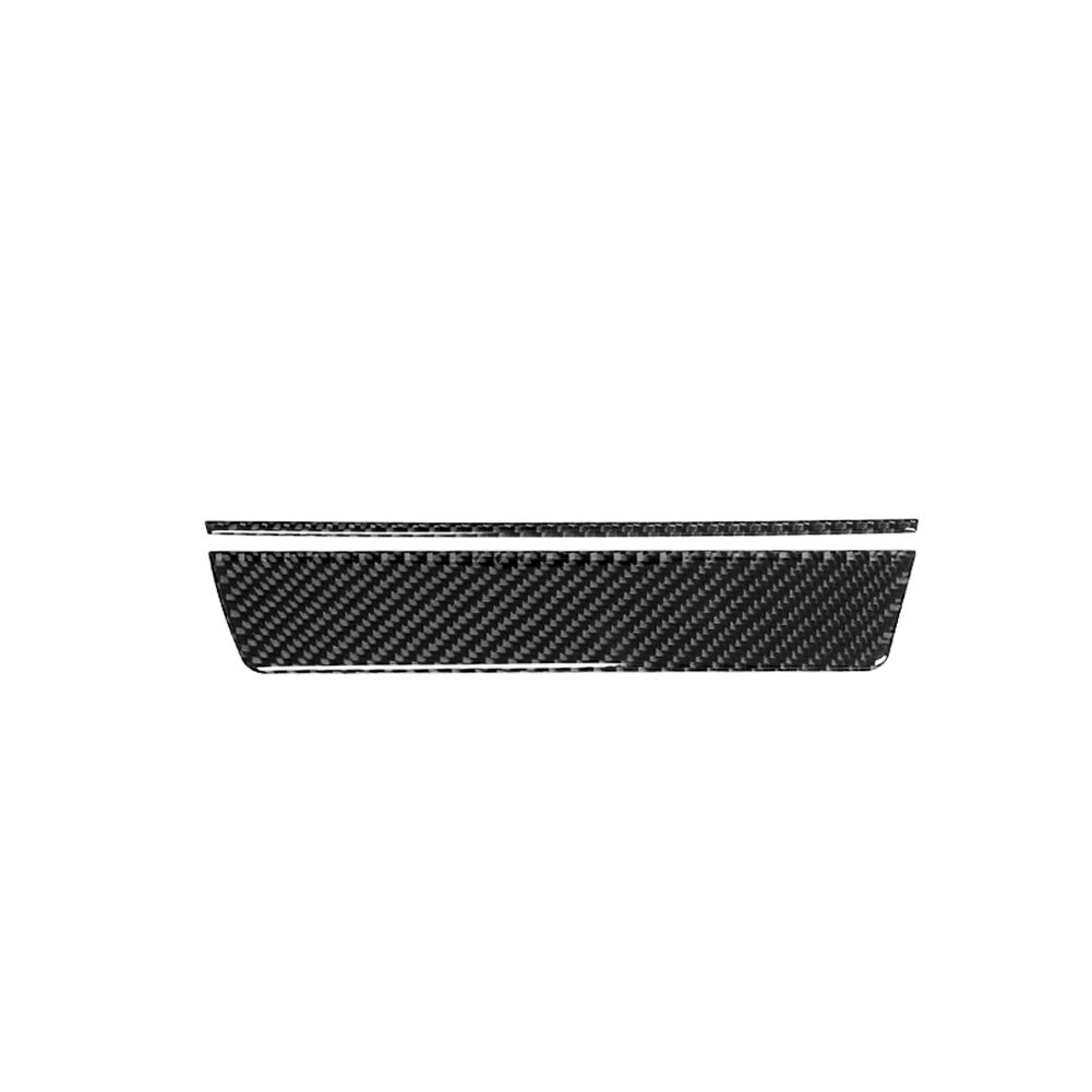 2PCS Carbon Fiber Console Air Vent Outlet Trim Cover For 3 F30 F34 v