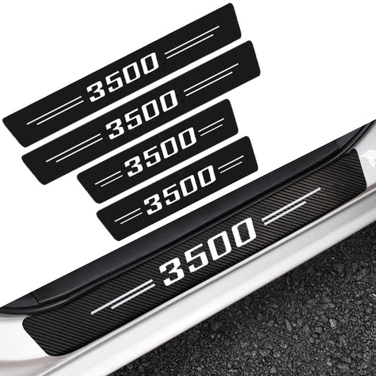 for Ram 3500 Accessories Cab Truck Car Door Sill Plate Step Threshold Protector