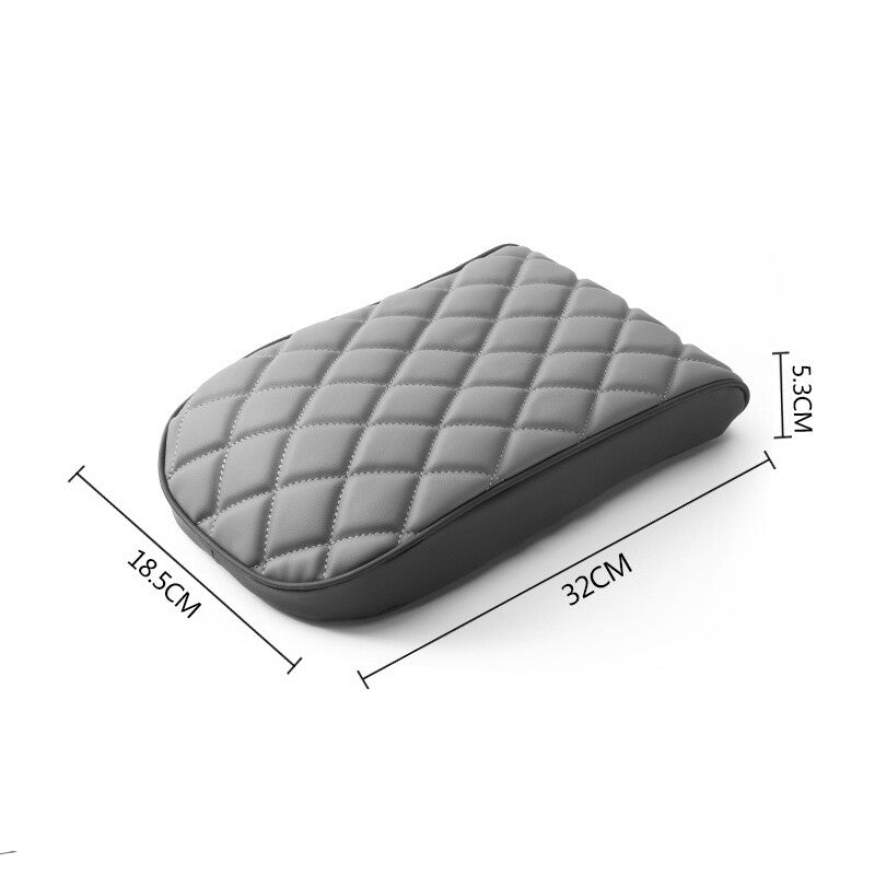 Car armrest cushion cover, car center console box mat, protective memory foam - n