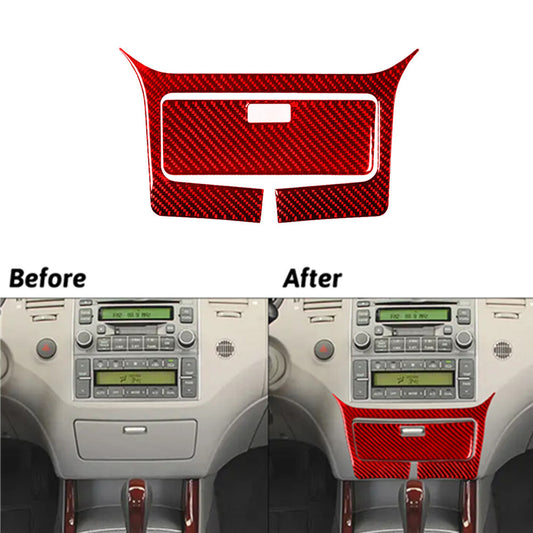Carbon Fiber Gear Shifter Inner Frame Cover Trim For Altima 2019-2022 v