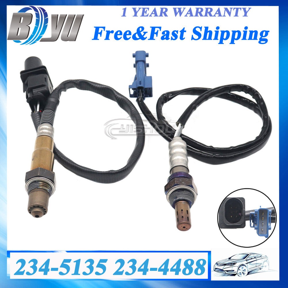 2PCS UpDownstream Oxygen O2 Sensor For 2007-2012 for Mini Cooper BaseS 1.6L L4 New