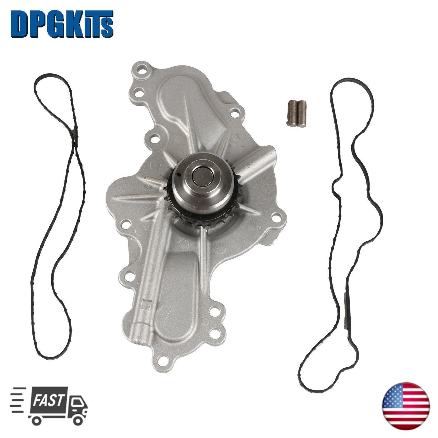 Water Pump Fits 08-10 for Ford Edge Fusion Taurus for Lincoln MKS MKT for Mazda 3.5L 3.7L