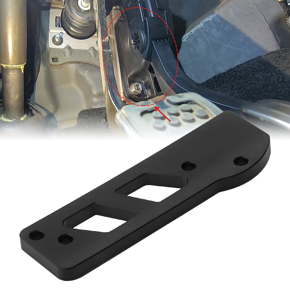 JERBOR Black Plastic Pedal Interval Gas Accelerator for Ford Focus ST RS 2012-2017