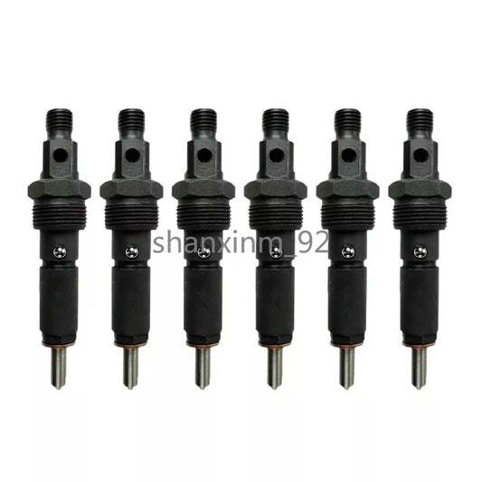 6PCS FUEL INJECTORS For B SERIES 12MI KDAL59 P9 KDAL59P9 3282948