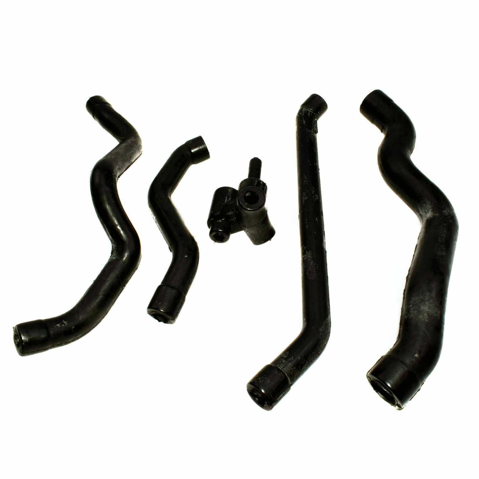 Left and right engine crankcase breathing hose kit for Mercedes E500 R500 S430 New - v