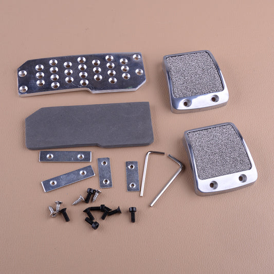 Set Manual Non-Slip Pedal Pad Cover Kit fir for Honda Accord for Civic for Acura RSX NSX Q