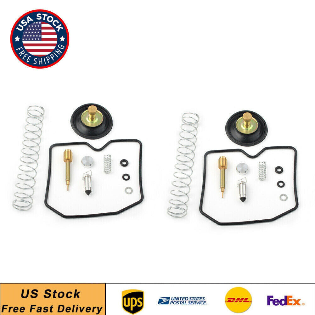 2X Motor Carb Carburetor Rebuild Repair Kit for Kawasaki 250R EX250 EX500