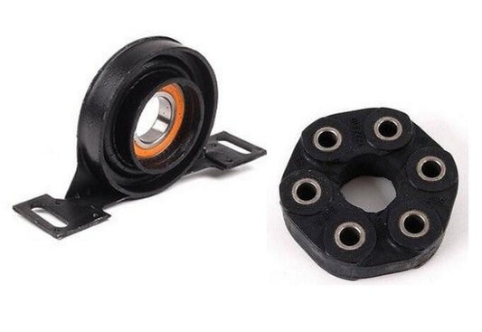 Driveshaft Center Carrier Support Bearing + Flex Disc Kit For E36 318i 323i v