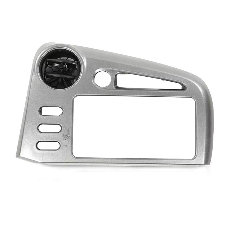 Suitable for 2003-2008 for Toyota Matrix/ for Pontiac Vibe Center Dash radio bezel trim in silver. Q