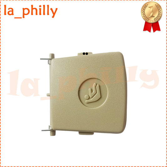 for BMW E92 3 Coupe M3 Coupe 05-13 Beige Rear Child for Seat Isofix Mount Cover