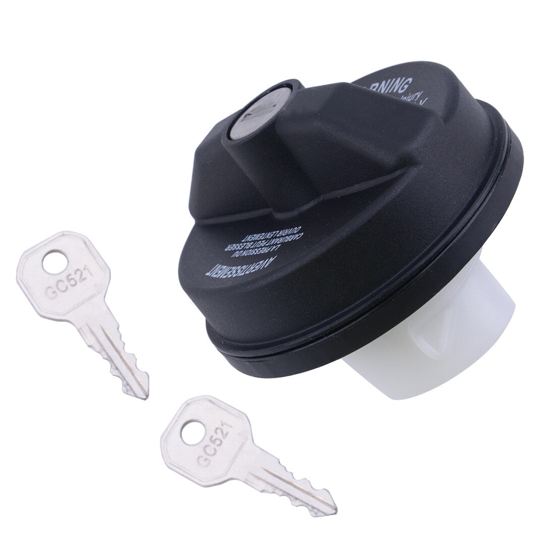 Locking Fuel Filler Gas Cap w/ 2 Key Fit for for CHRysler for Jeep for Dodge 2001-2016 New v