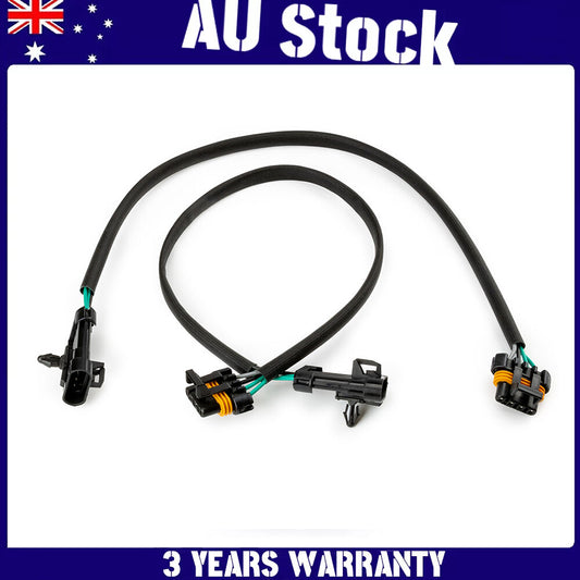 2PCS Black O2 Sensor Extension Lead Fit for Holden VZ VE LS1 LS2 LS3 L76 L98 NEW v