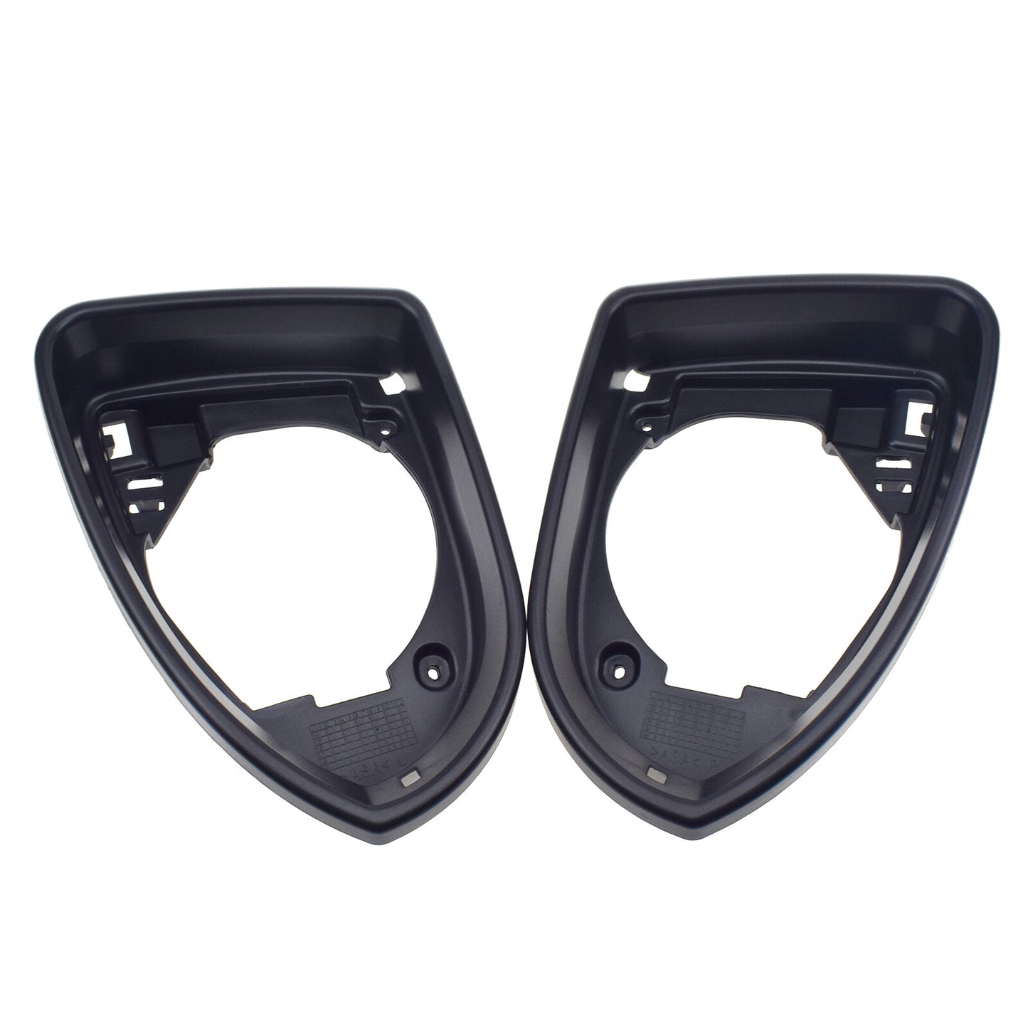 pair of mirror-finish housing frames LH & RH for VW for Golf 7, for Golf 7.5 GTI 2013-2020 5g0857601a Q