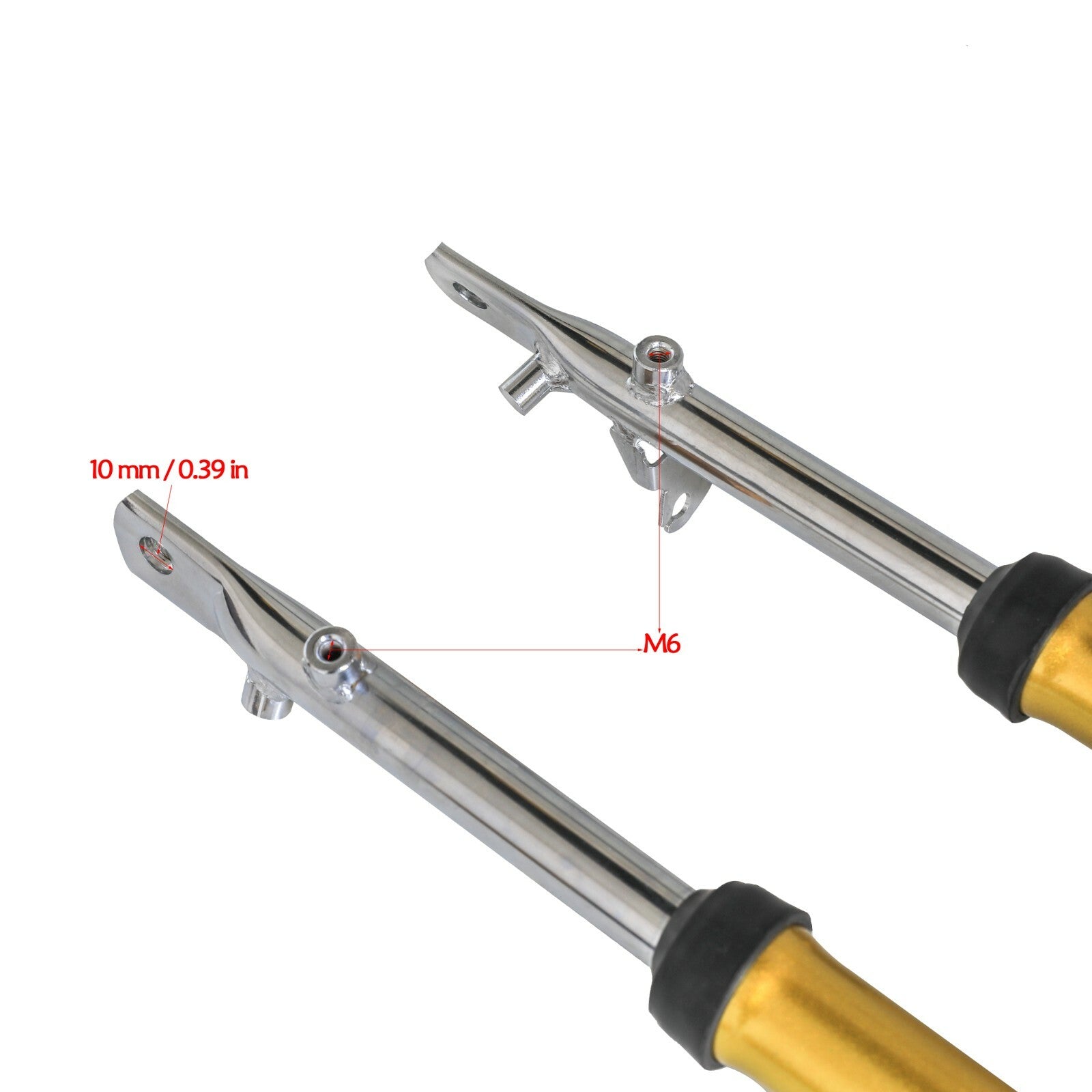 Front fork shock absorbers for Honda CRF50 Dirt Pit motorcycles