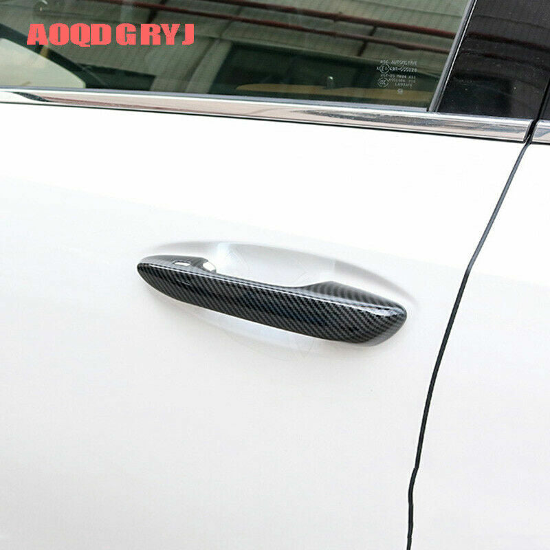 Carbon Fiber Door Handle Moulding Covers Trim for Lexus ES350 300h 250 2019-2022