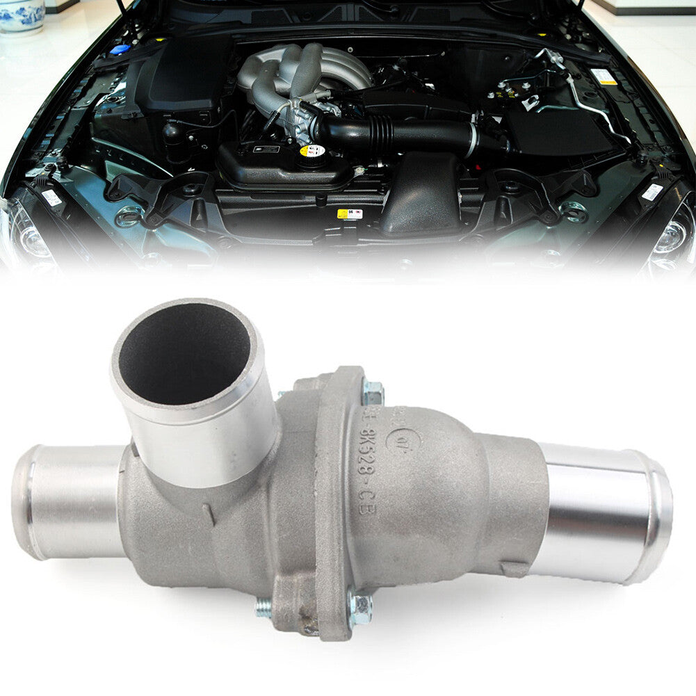 Thermostat Housing Assembly for Jaguar S-Type XF XJ AJ813558 Q