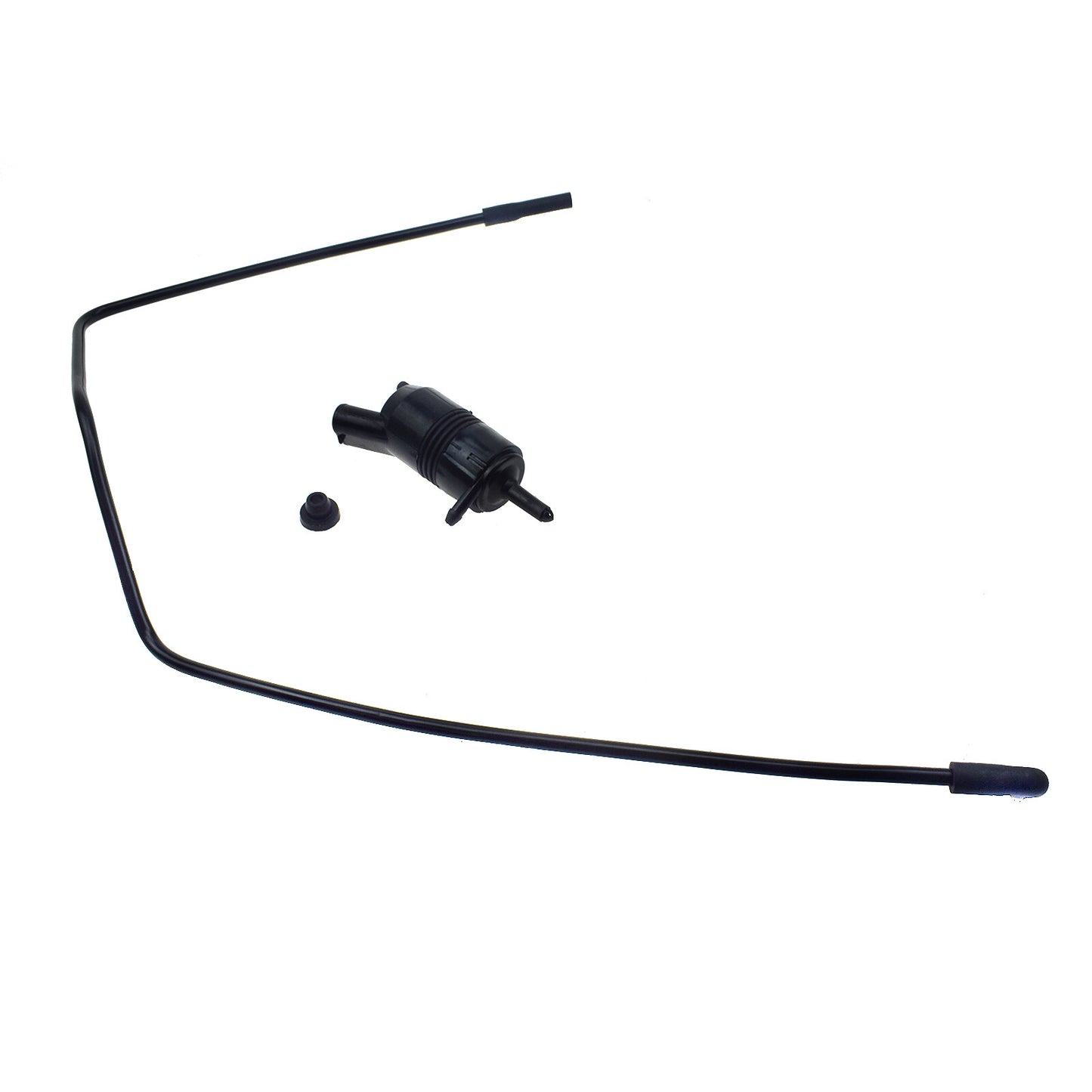 Windshield Washer Pump and Hose Kit for Silverado for GMC for Sierra Tahoe for Yukon - v