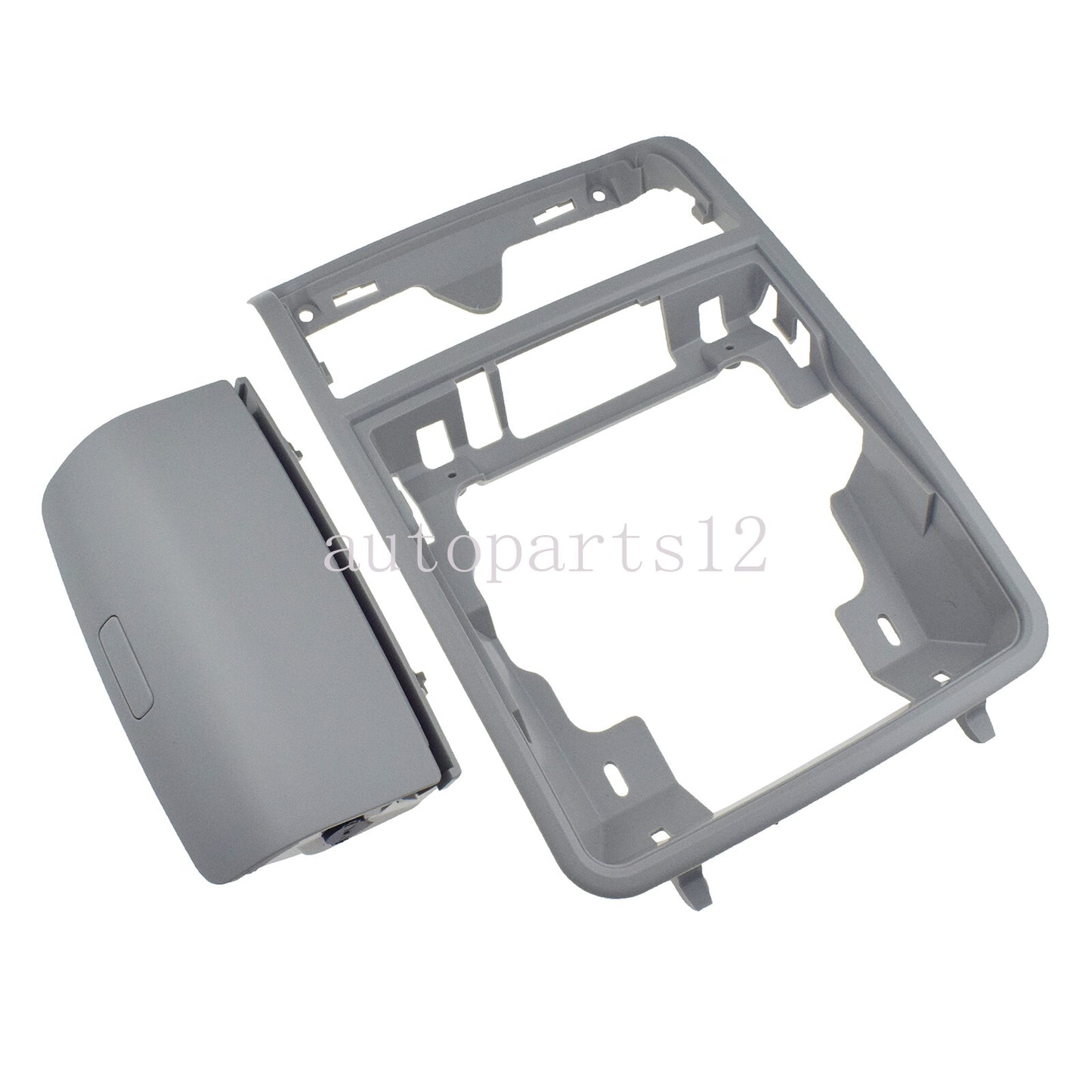 Black Titanium Inner Door Decor Strip Trim for Land Cruiser LC200 2008-21 v
