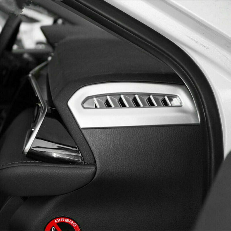 Stainless Chrome Side Door Body Molding Cover Trim For Kicks 2017-2021 v