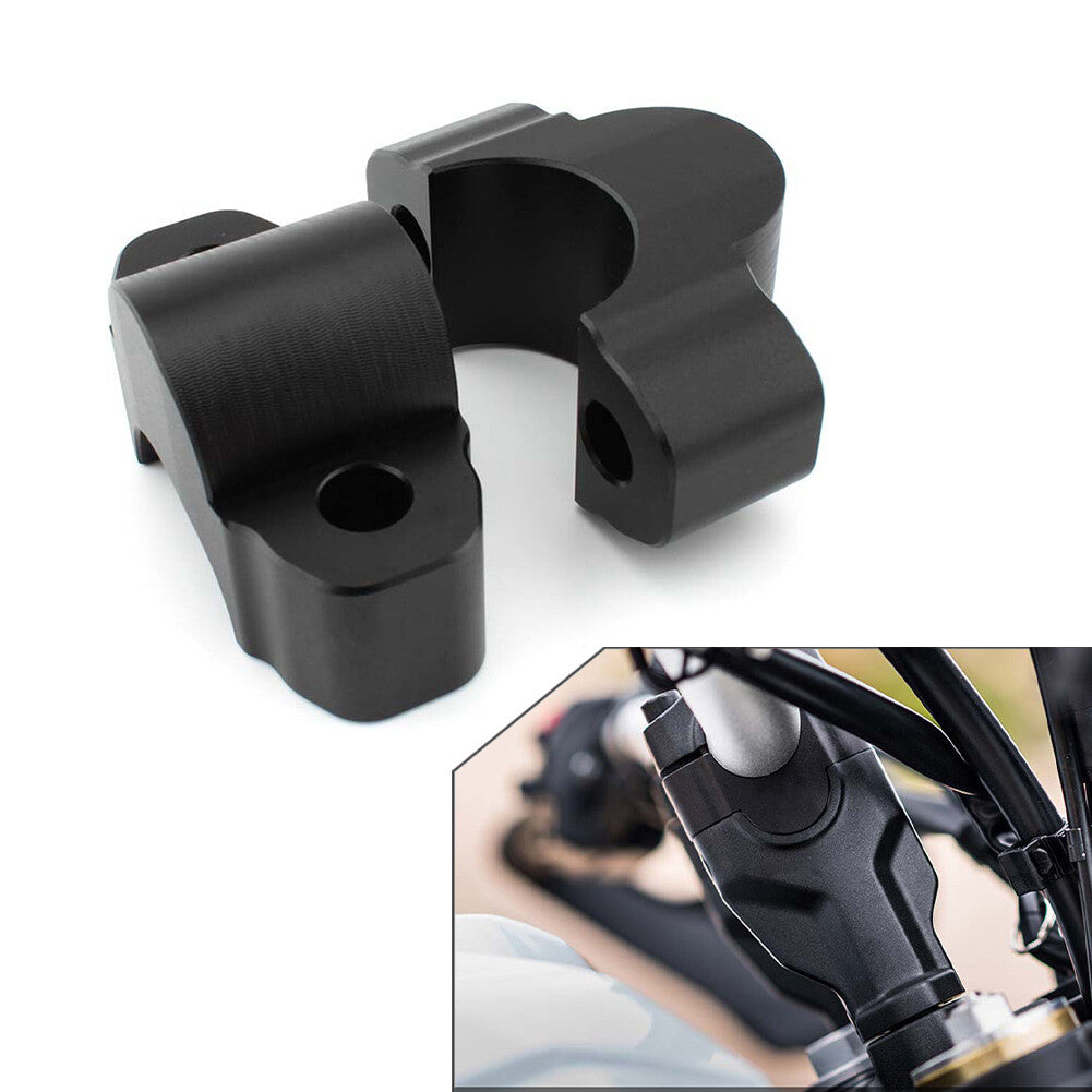 CNC Handlebar Lifts Mounting Clamp Fit for Yamaha Tenere700 xt700z xtz700 1994-2019 Q