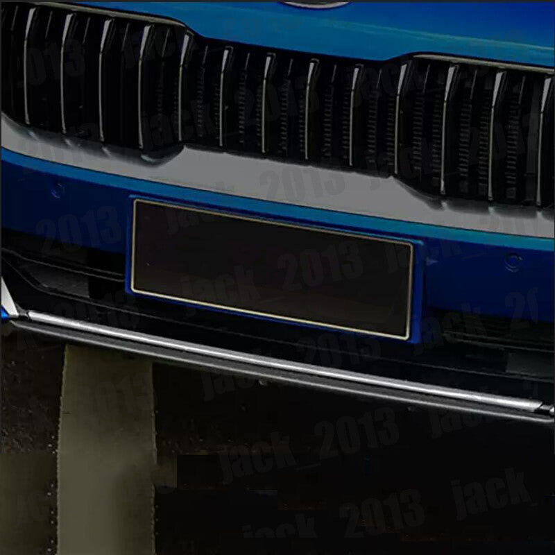 for Kia Forte Cerato K3 2019-2022 Stainless Front Bumper Grille Lower Strip trim