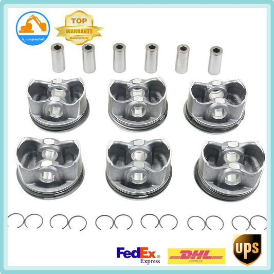 E-CLASS Pistons Rings Set for Mercedes-Benz A2720304017 A2720301018 6X