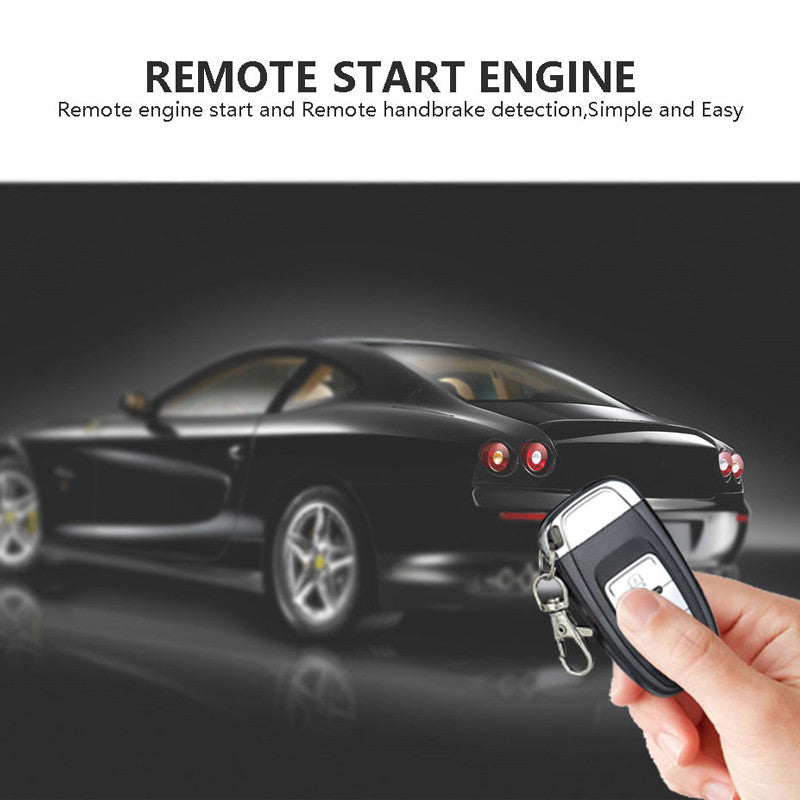 Universal Engine Anti-theft RFID Car Entry Security Kit Keyless Start Stop Button n