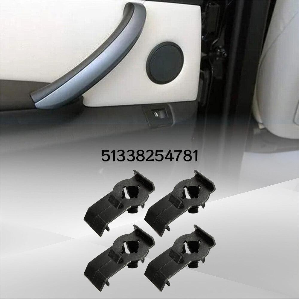4Pcs Car Front Window Regulator Clips Repair 51338254781 for BMW for X5 2000-2006 . Q
