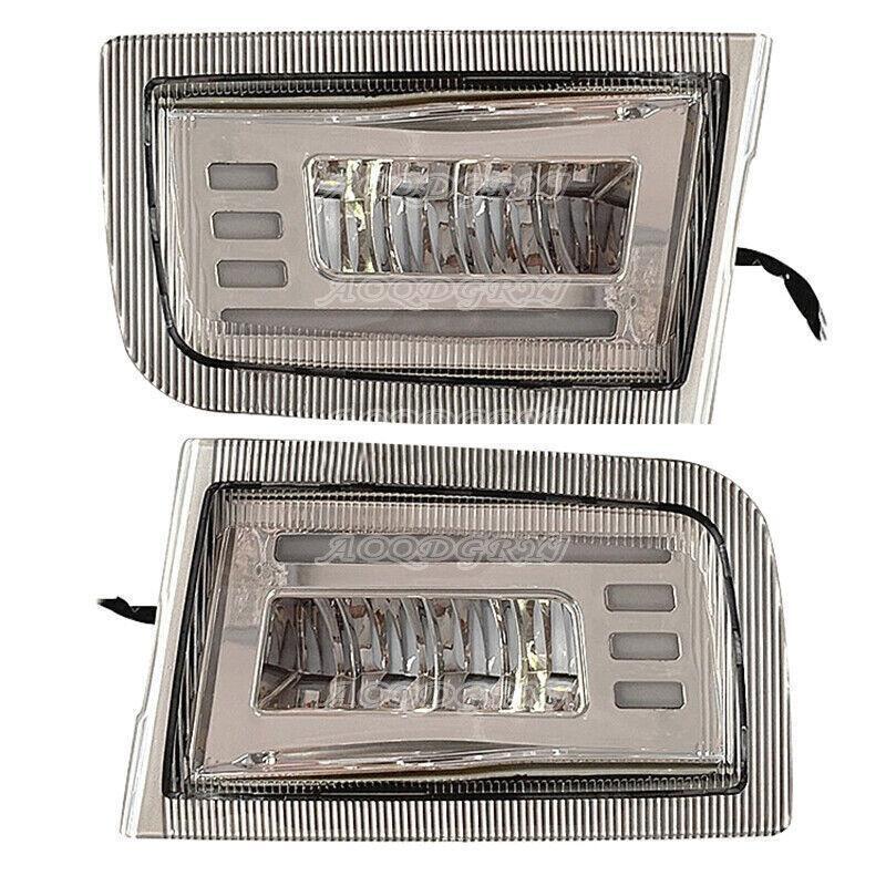 Led Lens Drl Front Bumper Lamp Fog Light For Prado Lc90 FJ90 3400 2700 1998-2002