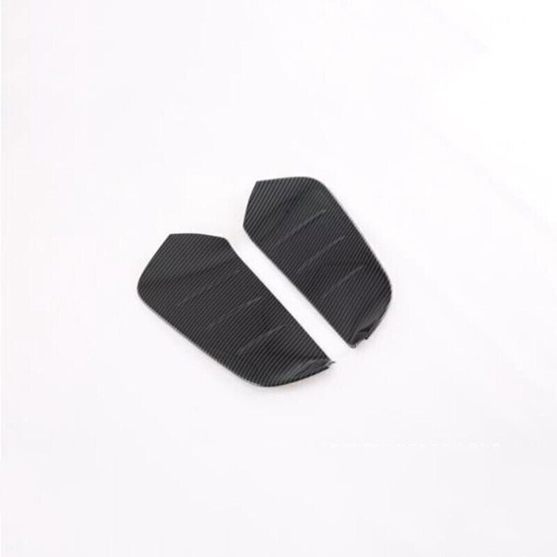 for Toyota BZ4X 23-24 Carbon Fiber Style Front bumper Fog Light Lamp Cover Trim