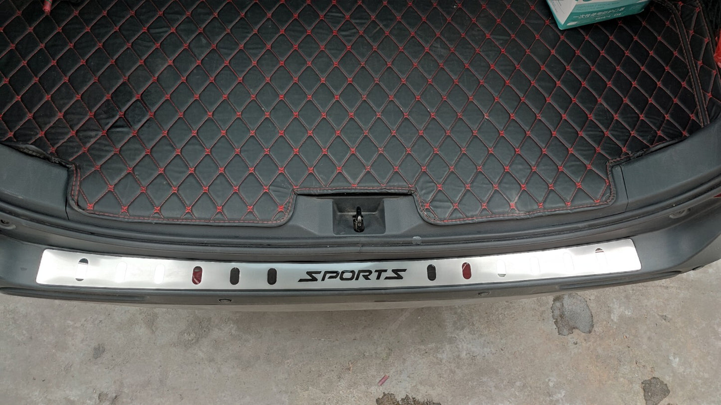 for Toyota RAV4 Rear Bumper Protector Covers Trim Scuff Plate Car Accessories 23