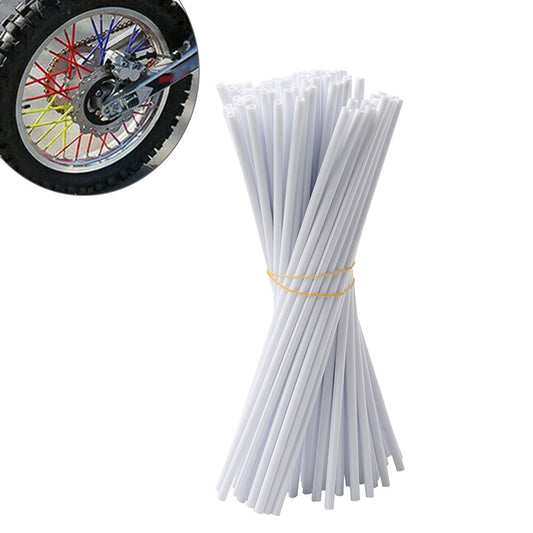 Spoke Skins Covers For Motocross Dirt Bike Wheel Rim Guard Protector Wraps 72pcs Q