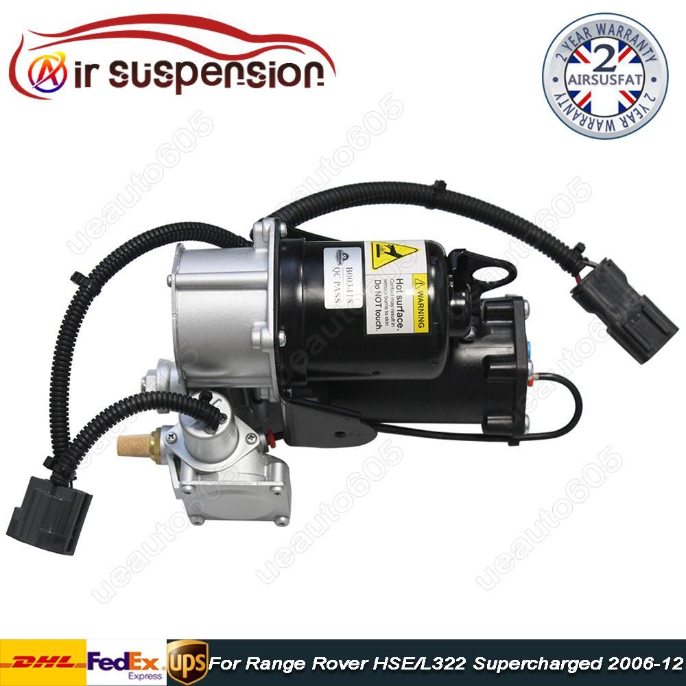 AIR SUSPENSION COMPRESSOR PUMP RQL500050 for RANGE ROVER HSE / L322 SUPERCHARGED