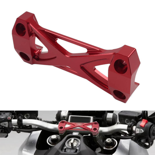 Motorcycle Handlebar Riser Mounting Clamp Red for HONDA X-ADV750 21-23