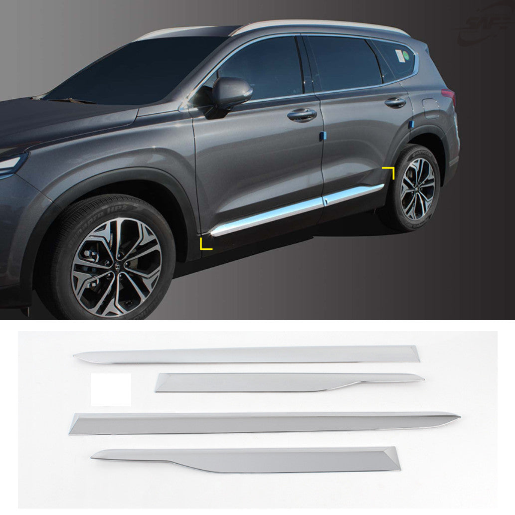 4. Silver brushed metal window regulator cover trim for Toyota for Corolla 2014-2018 models.