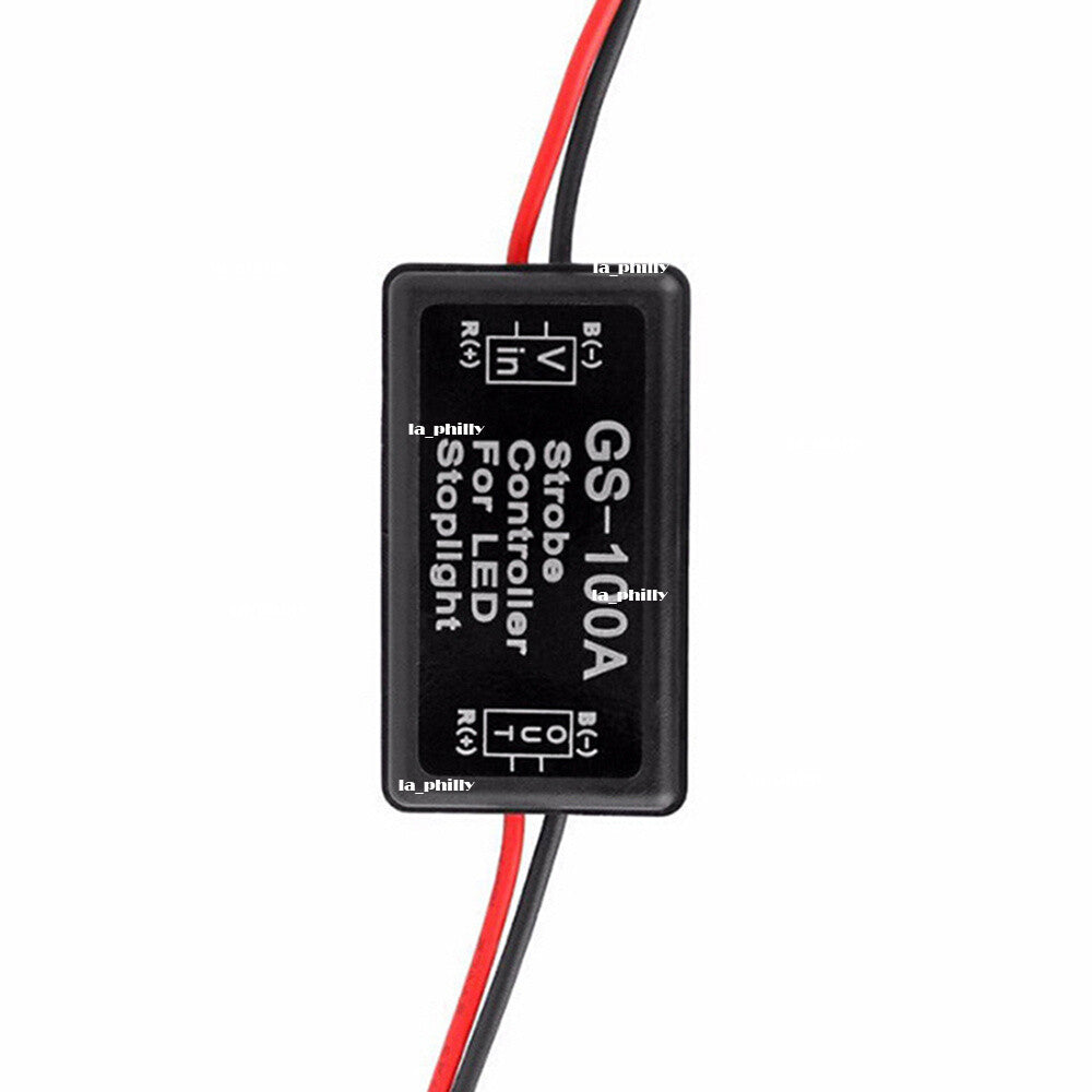 GS-100A 12V Flash Strobe Controller Flasher Module for Car LED Brake Stop Light Q
