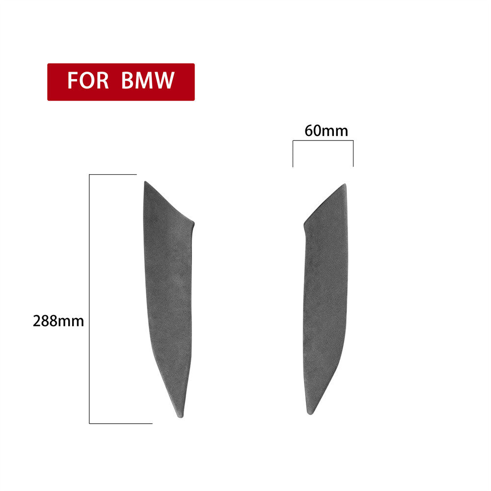 Suede Gray Center Console Gear Shift Side Cover for BMW 3 4 Series G20 G28 2020+