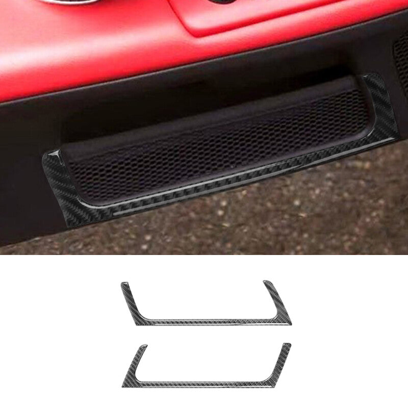 4Pcs Carbon Fiber Door Armrest Panel Cover Trim for Mazda MX-5 Miata 2009-2015 v