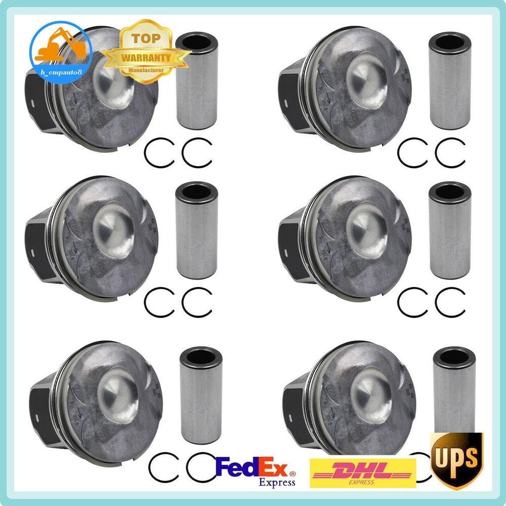 for Jaguar F-Pace XE for Land Rover Discovery LR062617 3.0L Engine Piston Rings 6Pcs