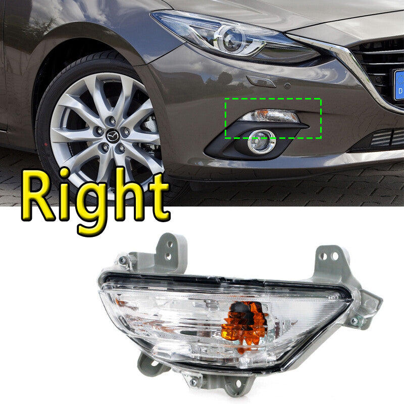 Right Front Bumper Turn Signal Light for Mazda 3 axela 2014 2015-2016