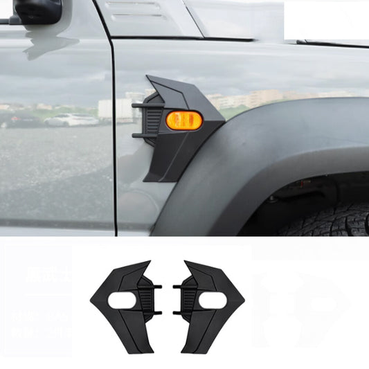 2PCS Car Side Fender Turn Signal Light Lamp Cover for Suzuki for Jimny 2/4Door 2019+